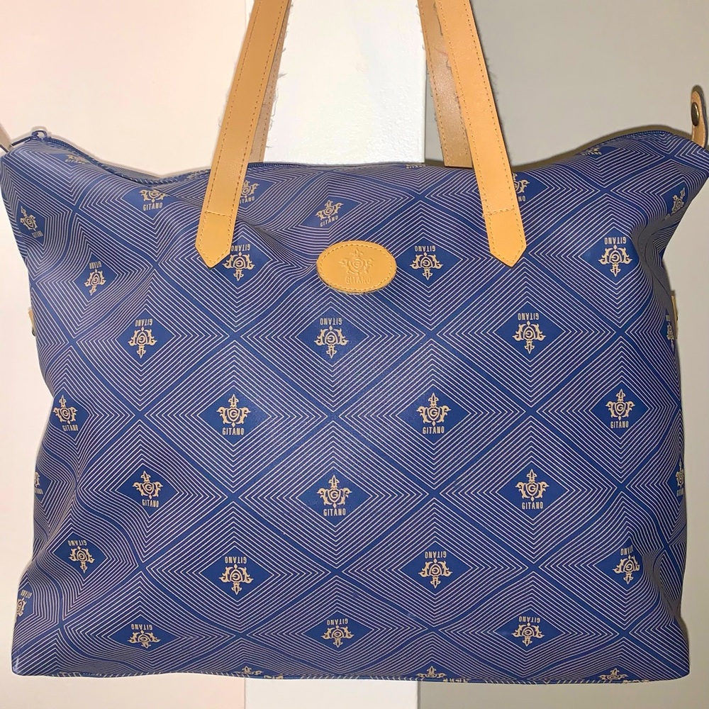90’s Vintage Gitano Nylon Duffel Bag/Purse